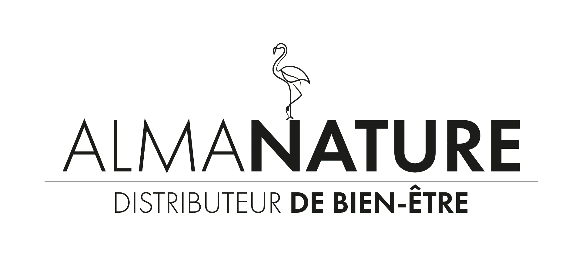 Alma Nature Logo Haut Baseline Noir