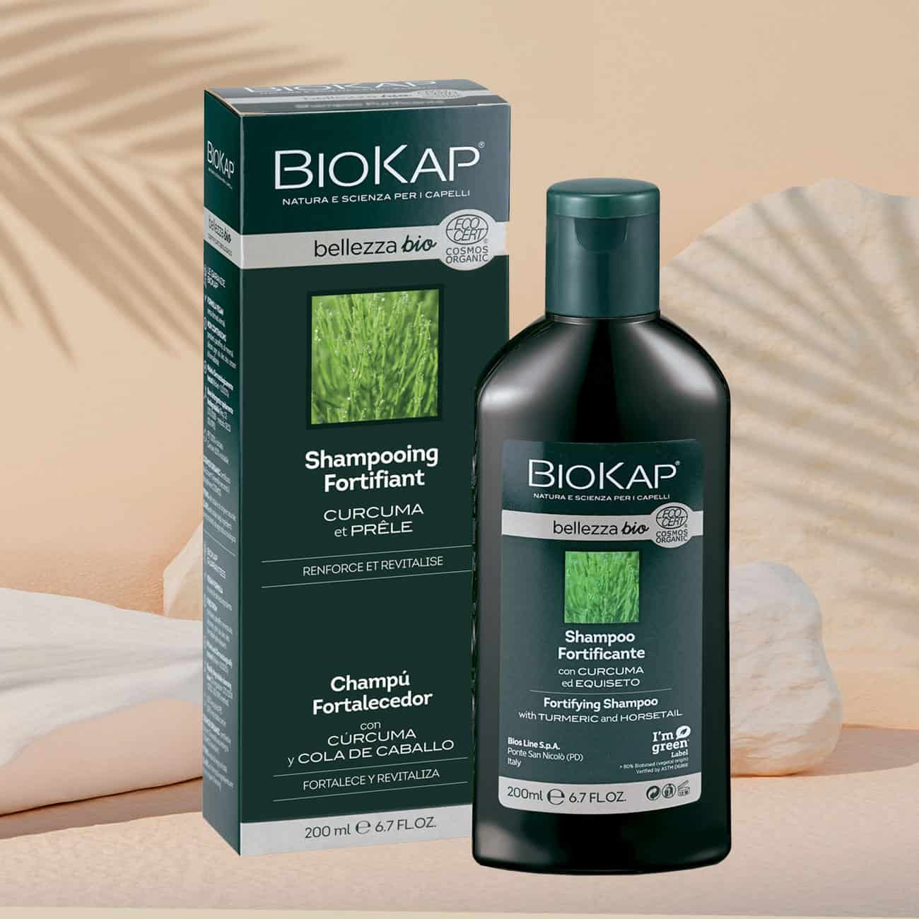 Shampooing Bio cheveux fins fortifiant Biokap