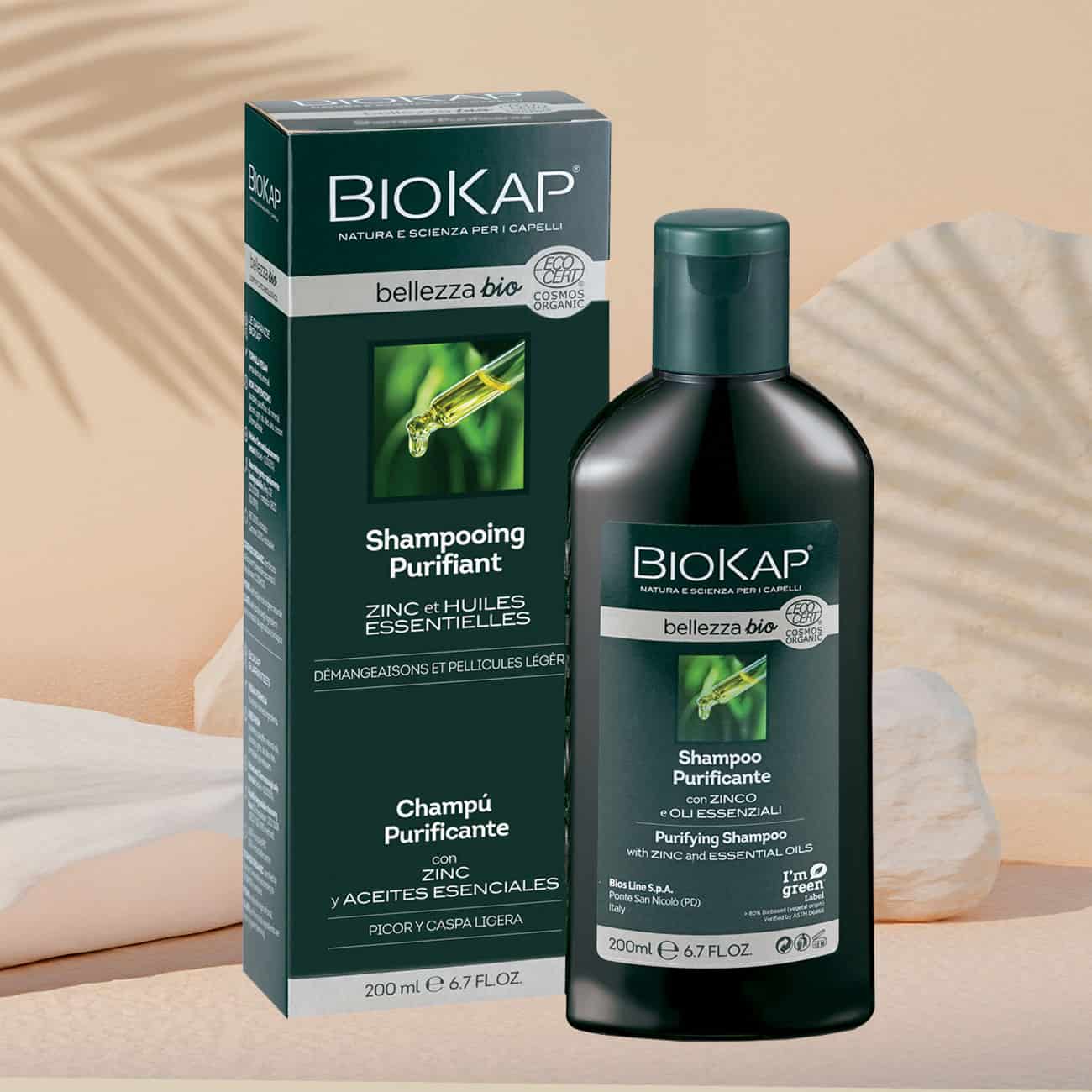 Shampooing Bio pellicules Biokap