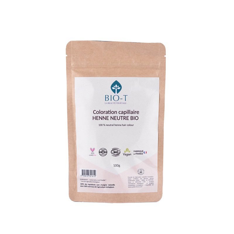 Coloration végétale Bio T neutre
