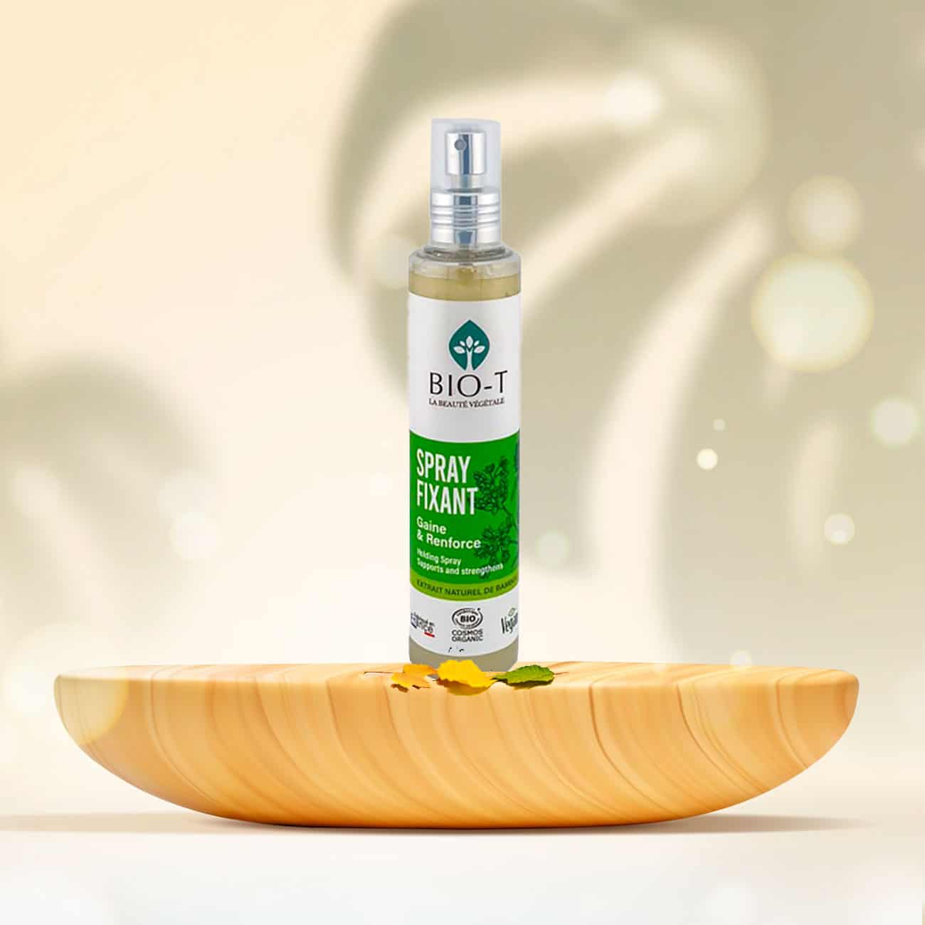 Le spray fixant Bio de la marque Bio-T